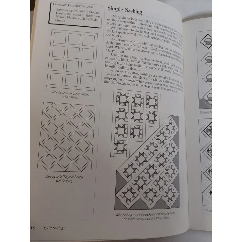 Sensational Settings Over 80 Ways to Arrange Your Quilt Blocks Joan Hanson 1993